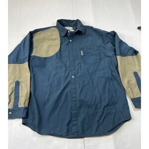 Columbia Men’s Heavy Long Sleeve Shooting Shirt Size Large C71